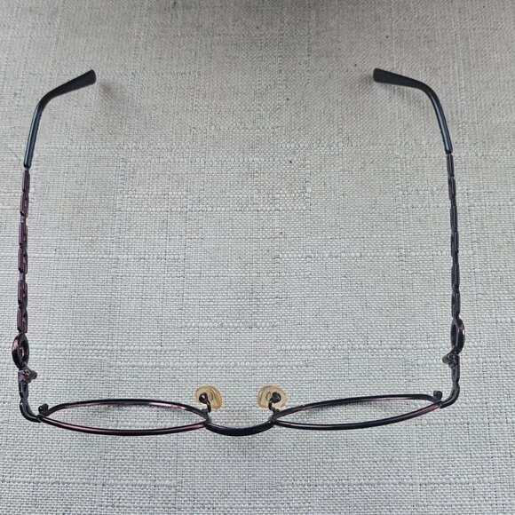 ST. John Eyeglasses Frame Eye Wear Brown Tone Glasses Made in Italy main image 8